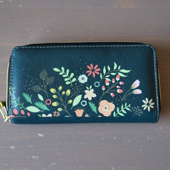 FLORAL WALLET - Picture 6 of 7